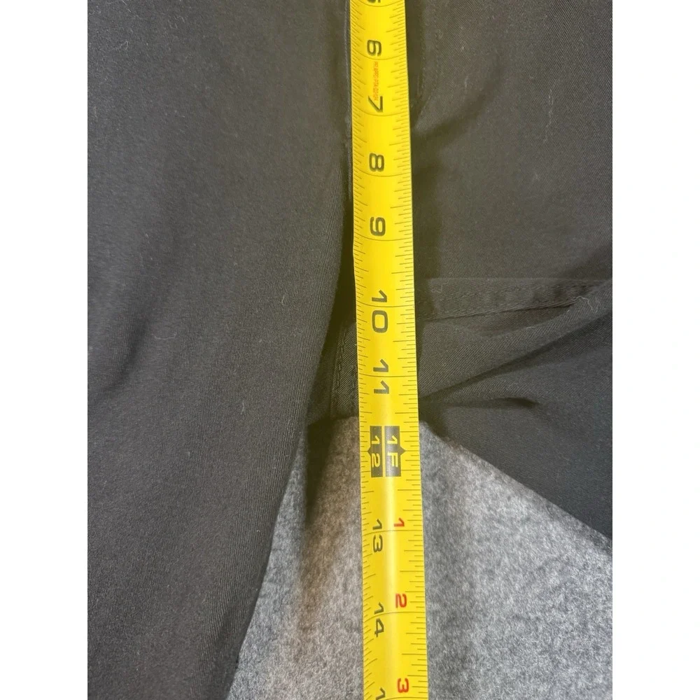 PJ MARK Premium‎ Quality Slim Straight Stretch Cargo Pants Black 34